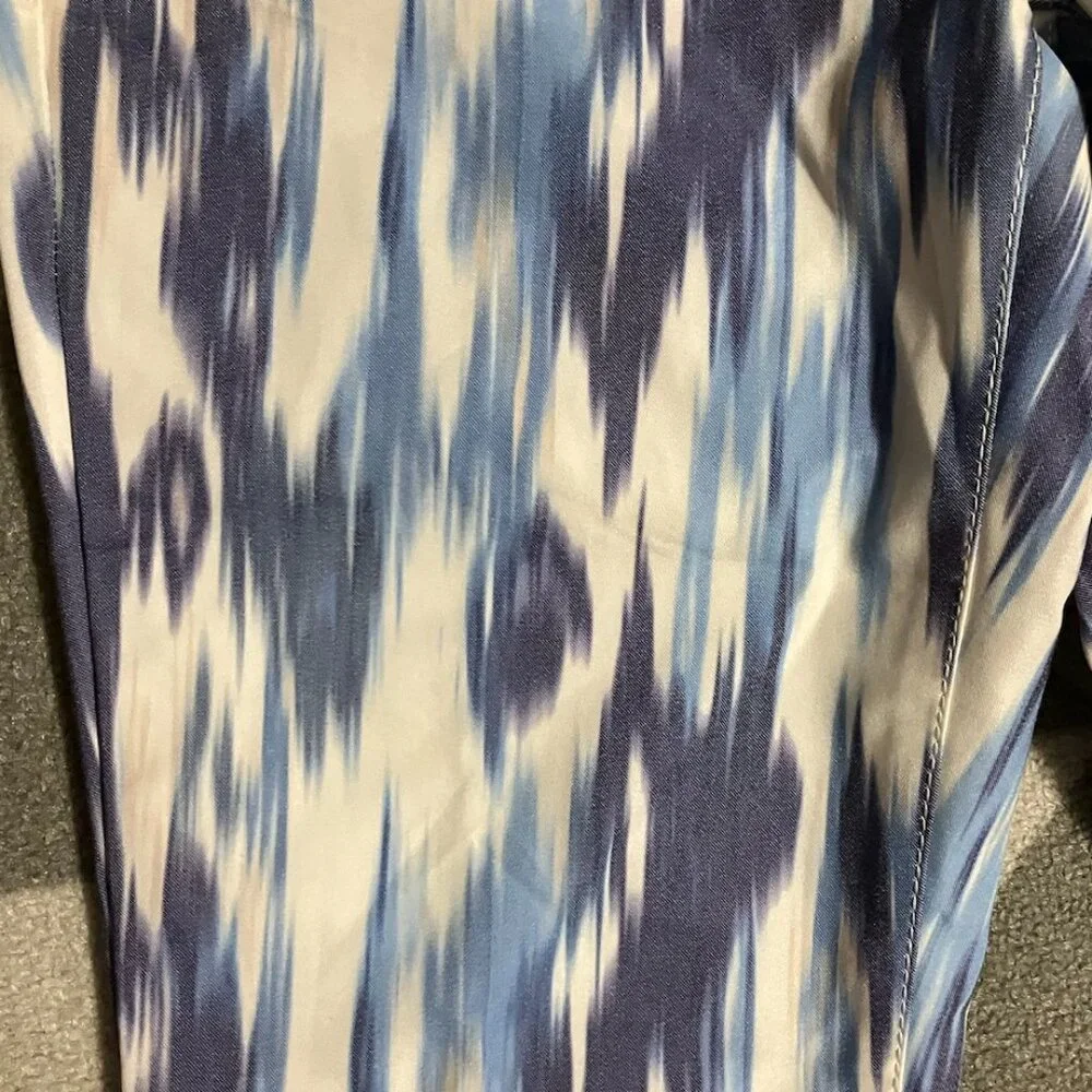 NWT INC International Concepts Tie Dye Streaked Skinny Leg Pants Women's Size 10 - Picture 3 of 8